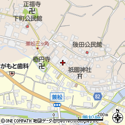 倉八紙工周辺の地図