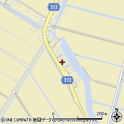 佐賀県佐賀市東与賀町大字飯盛1635周辺の地図