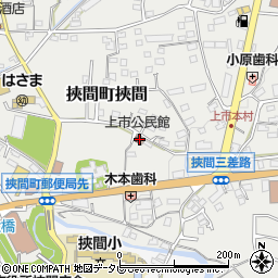 上市公民館周辺の地図