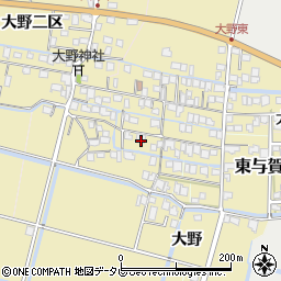 佐賀県佐賀市東与賀町大字飯盛2237周辺の地図
