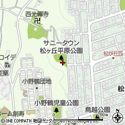 松ヶ丘平原公園周辺の地図