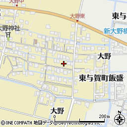 佐賀県佐賀市東与賀町大字飯盛2216周辺の地図