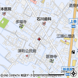 福岡県大川市榎津3周辺の地図