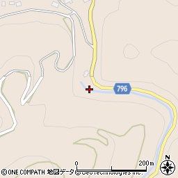 福岡県八女市黒木町土窪907周辺の地図