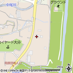 日本郵便輸送株式会社　大分営業所周辺の地図