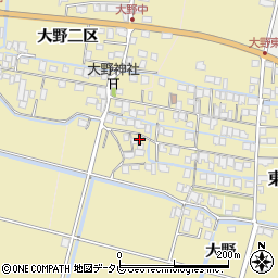 佐賀県佐賀市東与賀町大字飯盛2168周辺の地図