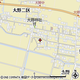 佐賀県佐賀市東与賀町大字飯盛2167周辺の地図