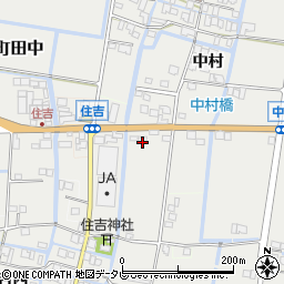 佐賀県佐賀市中村875周辺の地図