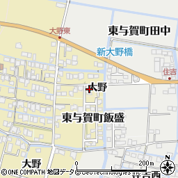 佐賀県佐賀市東与賀町大字飯盛2553周辺の地図