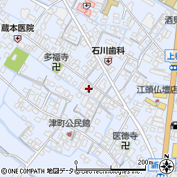 福岡県大川市榎津6周辺の地図