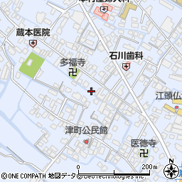 福岡県大川市榎津398周辺の地図