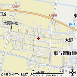 佐賀県佐賀市東与賀町大字飯盛2268周辺の地図
