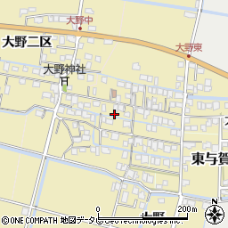 佐賀県佐賀市東与賀町大字飯盛2264周辺の地図