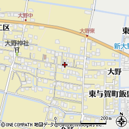 佐賀県佐賀市東与賀町大字飯盛2285周辺の地図
