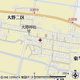 佐賀県佐賀市大野一区2261周辺の地図