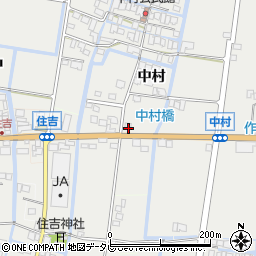 佐賀県佐賀市中村897周辺の地図