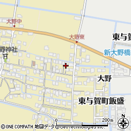 佐賀県佐賀市大野一区2279周辺の地図