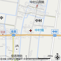 佐賀県佐賀市中村763-15周辺の地図