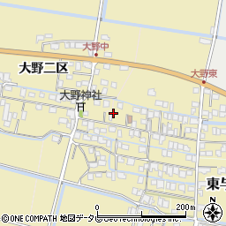 佐賀県佐賀市東与賀町大字飯盛2307周辺の地図