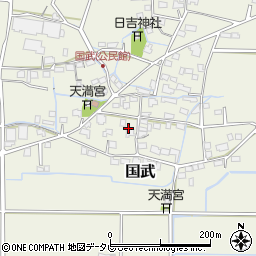 〒834-0046 福岡県八女市国武の地図