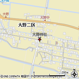 佐賀県佐賀市東与賀町大字飯盛2317周辺の地図