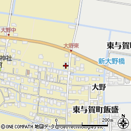 佐賀県佐賀市東与賀町大字飯盛2515周辺の地図