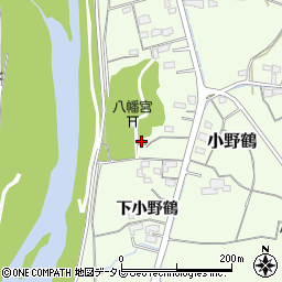 下小野鶴公民館周辺の地図