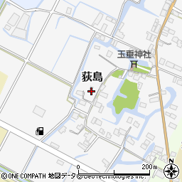 福岡県大川市荻島246周辺の地図