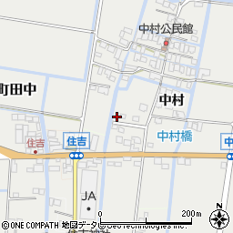 佐賀県佐賀市東与賀町大字田中763-5周辺の地図