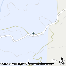 大分県日田市前津江町大野2469周辺の地図