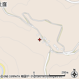 福岡県八女市黒木町土窪417周辺の地図