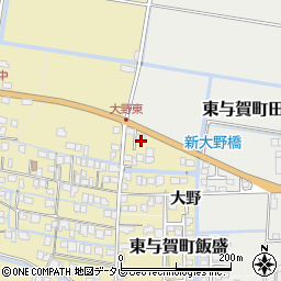 佐賀県佐賀市東与賀町大字飯盛1826周辺の地図