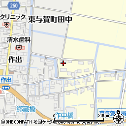 コンフォール東与賀２周辺の地図