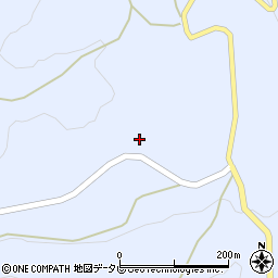 大分県日田市前津江町大野654周辺の地図