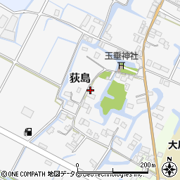 福岡県大川市荻島233周辺の地図