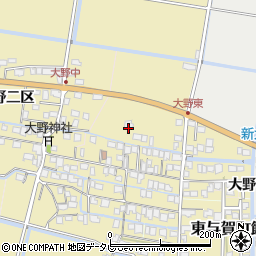 佐賀県佐賀市大野一区2509周辺の地図