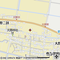 佐賀県佐賀市大野一区1815周辺の地図