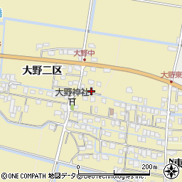 佐賀県佐賀市東与賀町大字飯盛2495周辺の地図