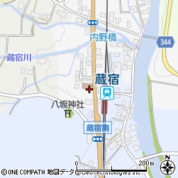 蔵宿郵便局 ＡＴＭ周辺の地図