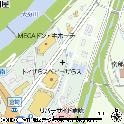 株式会社アマダマシナリー　大分サービスセンター周辺の地図