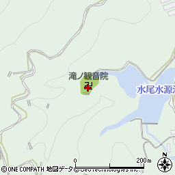 滝ノ観音院周辺の地図
