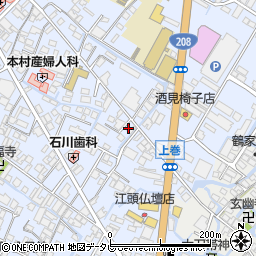福岡県大川市榎津54周辺の地図