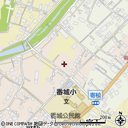 愛媛県宇和島市寄松周辺の地図