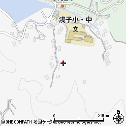 長崎県佐世保市浅子町周辺の地図