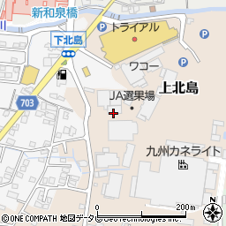 ＪＡふくおか八女筑後地区センター周辺の地図