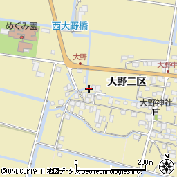 佐賀県佐賀市東与賀町大字飯盛1792周辺の地図