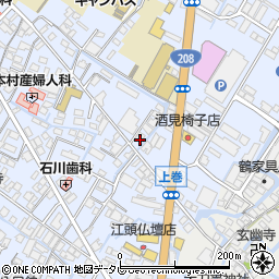 福岡県大川市榎津53-1周辺の地図