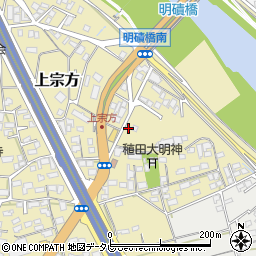 大分県大分市上宗方304周辺の地図