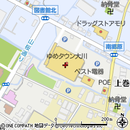 クラフトハートトーカイ　ゆめタウン大川店周辺の地図