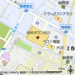 ダイソーゆめタウン大川店周辺の地図
